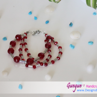 Red Beaded Bracelet