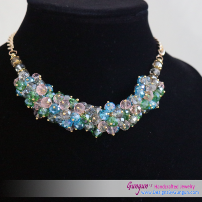 Bunch Crystal Necklace