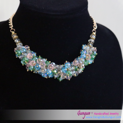 Bunch Crystal Necklace